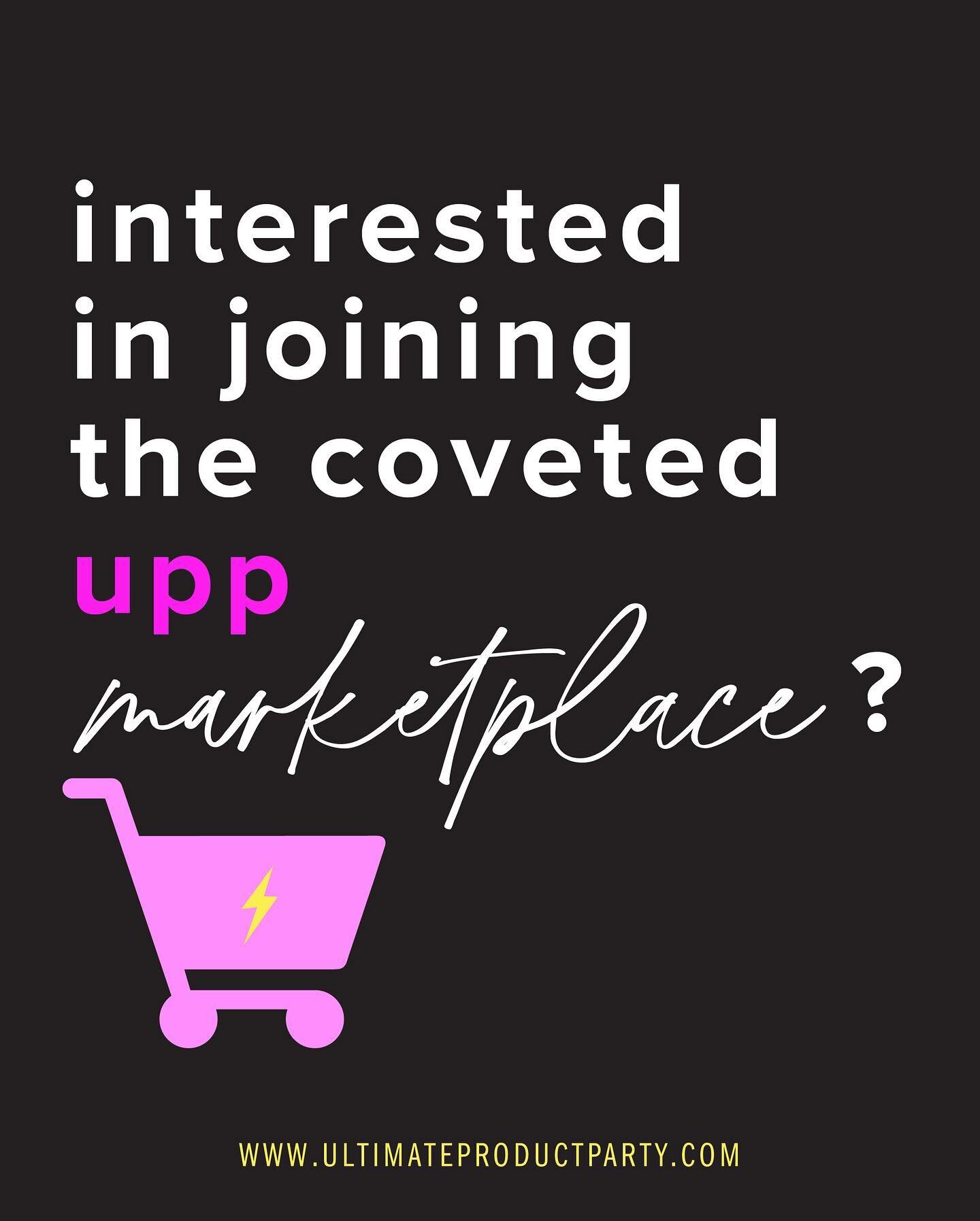📣 ANNOUNCEMENT TIME! 📣
 
Applications for the UPP 2023 Marketplace are officially LIVE!! 🥳
 
What's the UPP Marketplace??
 
It's our amazing pop up shop that we host every year at UPP!
 
We can't host an event for product based businesses and not 