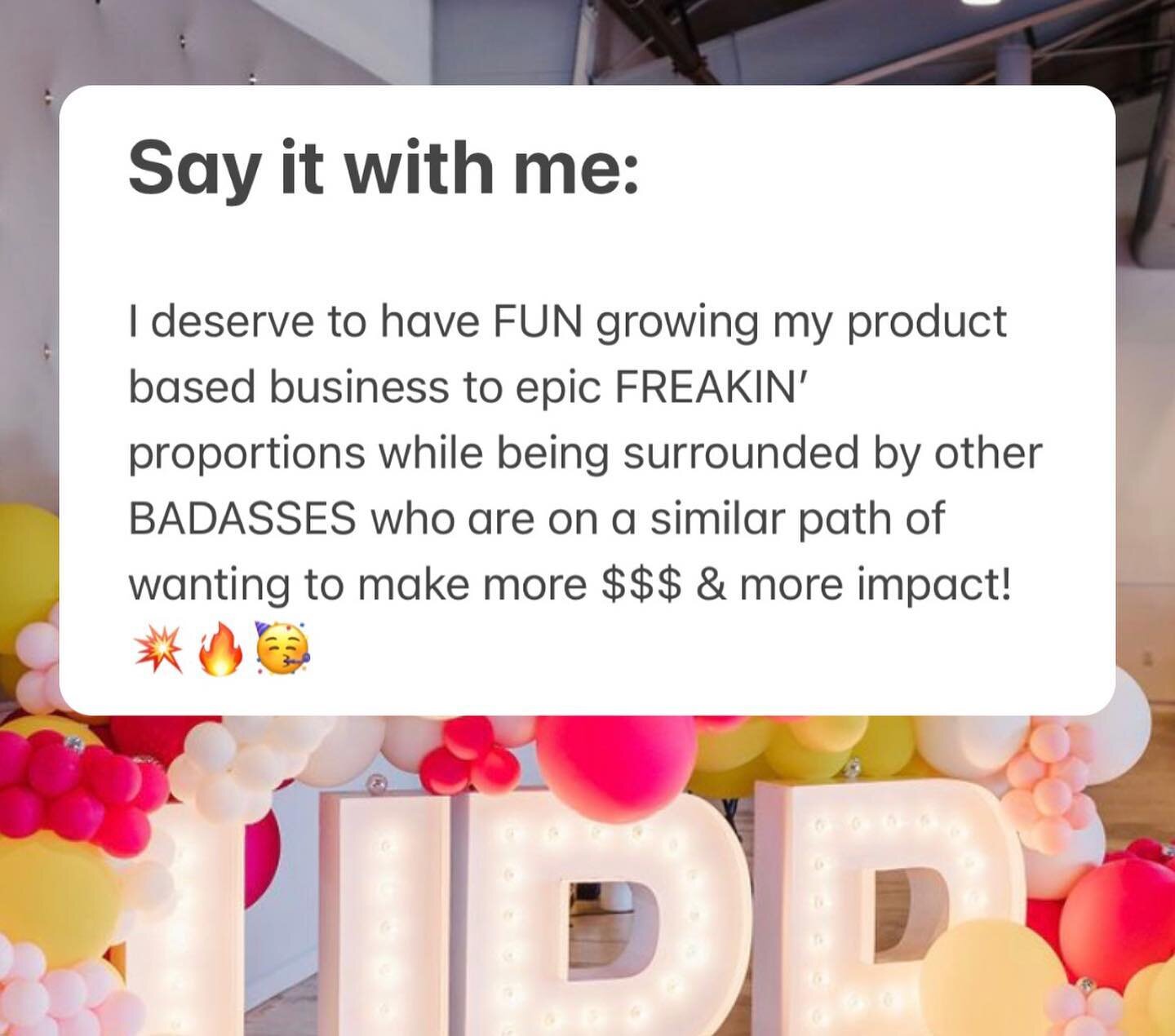 Give us a 💥 emoji if you agree!! 

Growing a thriving business is a team effort. We want you on our team and we want to be on yours! If you haven&rsquo;t taken the leap to get your UPP ticket yet, what are you waiting for?!??

There are 3 (count &ls